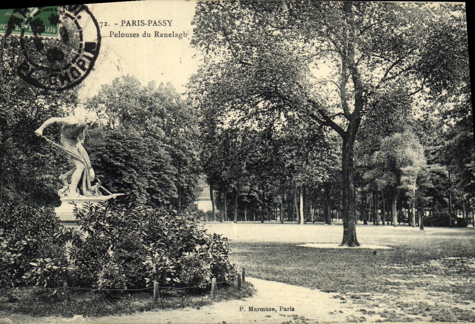 CPA Paris Pelouses du Ranelagh
