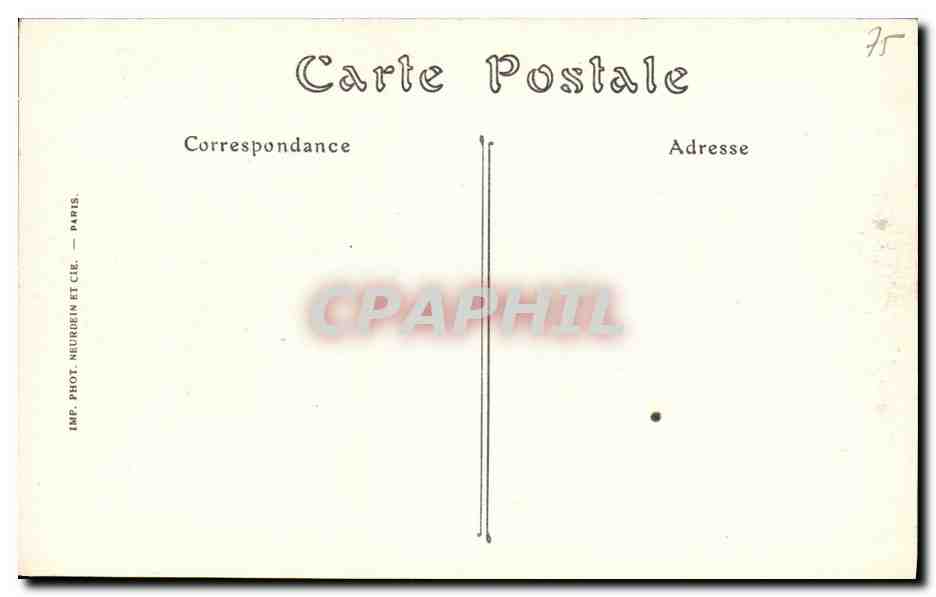 CPA Paris Notre Dame Le Tresor Croix Offerte Par Pie IX — Verso