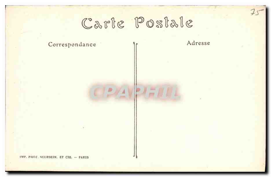 CPA Paris Notre Dame Le Tresor Ostensoir offert par le roi Louis XVIII — Rückseite