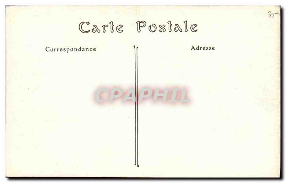 CPA Paris Notre Dame Le Tresor Amphore Style Henri II — Rückseite