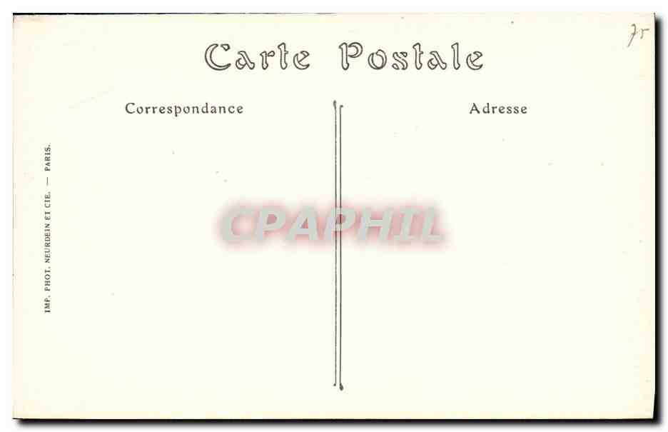 CPA Paris Notre Dame Le Tresor Ciboire stule Louis XVIII — Verso