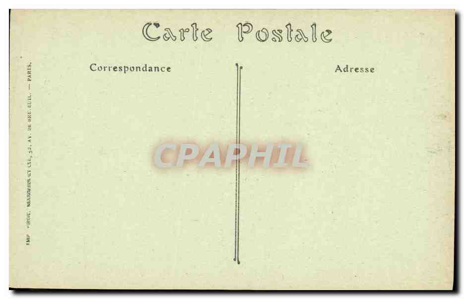 CPA Paris Notre Dame Le Tresor Monstrance  — Verso