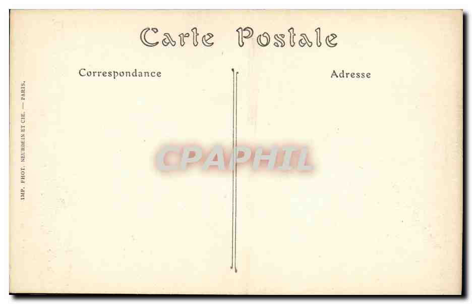 CPA Paris Notre Dame Le Tresor Reliquaire  — Verso