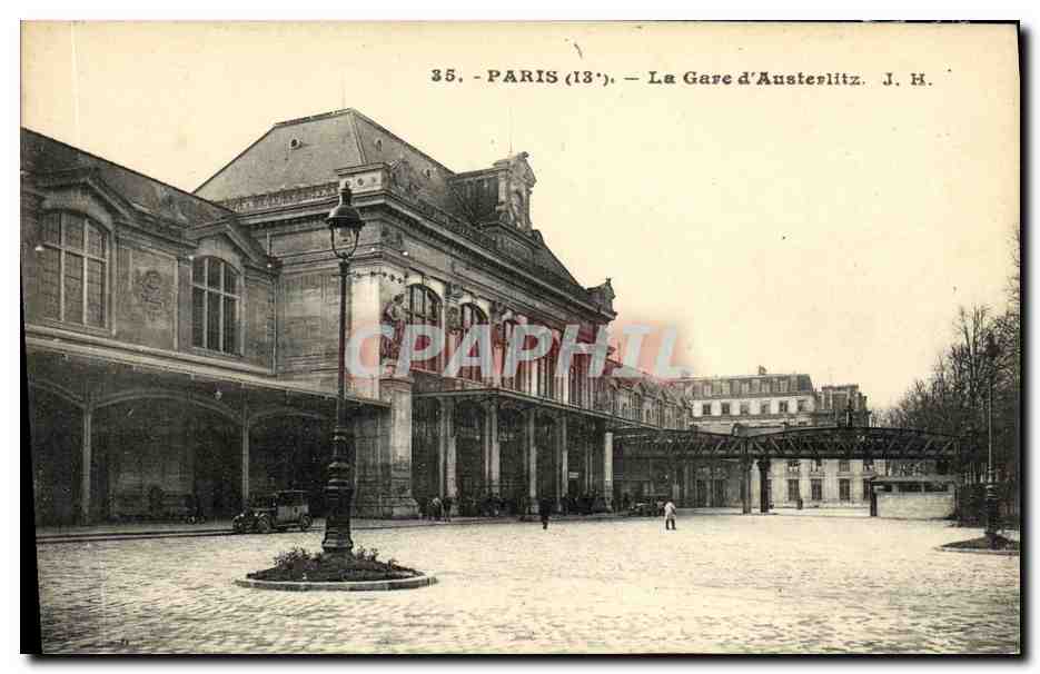 CPA Paris La Gare d Austerlitz