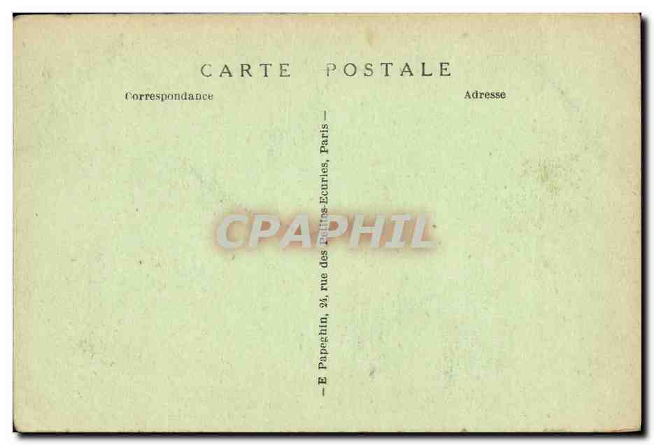 CPA Paris Place Dupleix Eglise St Leon — Rückseite