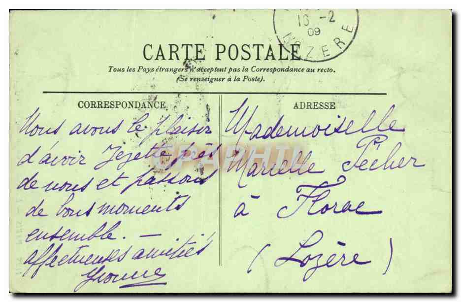 CPA Paris L Arc de Triomphe du Carrousel — Verso