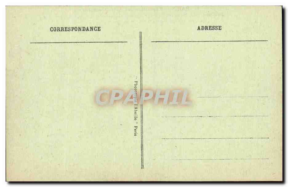 CPA Paris Exposition des Arts Decoratifs Pavillon La Maitrise Atelier des Arts appliques des Galeries Lafayette — Rückseite