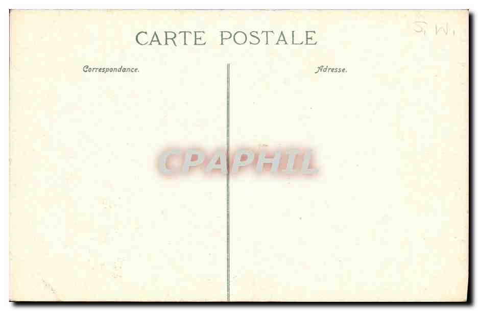 CPA Paris La Porte et le Boulevard Saint Denis — Verso