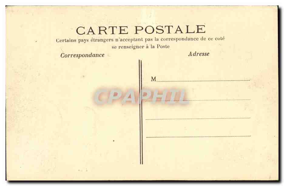 CPA Paris Parc Montsouris Monument eleve a la memoire du colonel Flatters — Verso