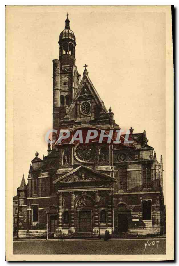 CPA Paris L Eglise Saint Etienne du Mont