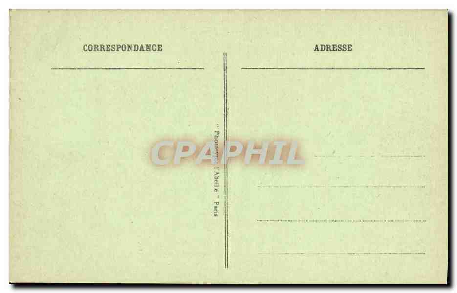 CPA Paris Exposition des Arts Decoratifs Jardin du pavillon de Sevres — Rückseite