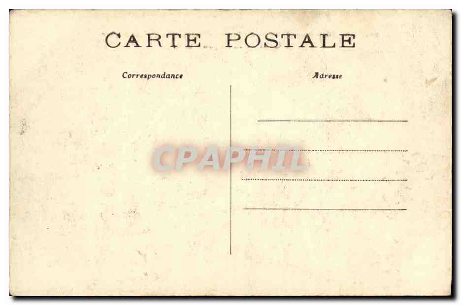 CPA Paris Inondations de Janvier Porte de Bercy Quai de la Rapee — Rückseite