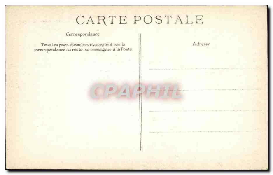 CPA Paris Crue De La Seine Paris Rued e Lille — Rückseite