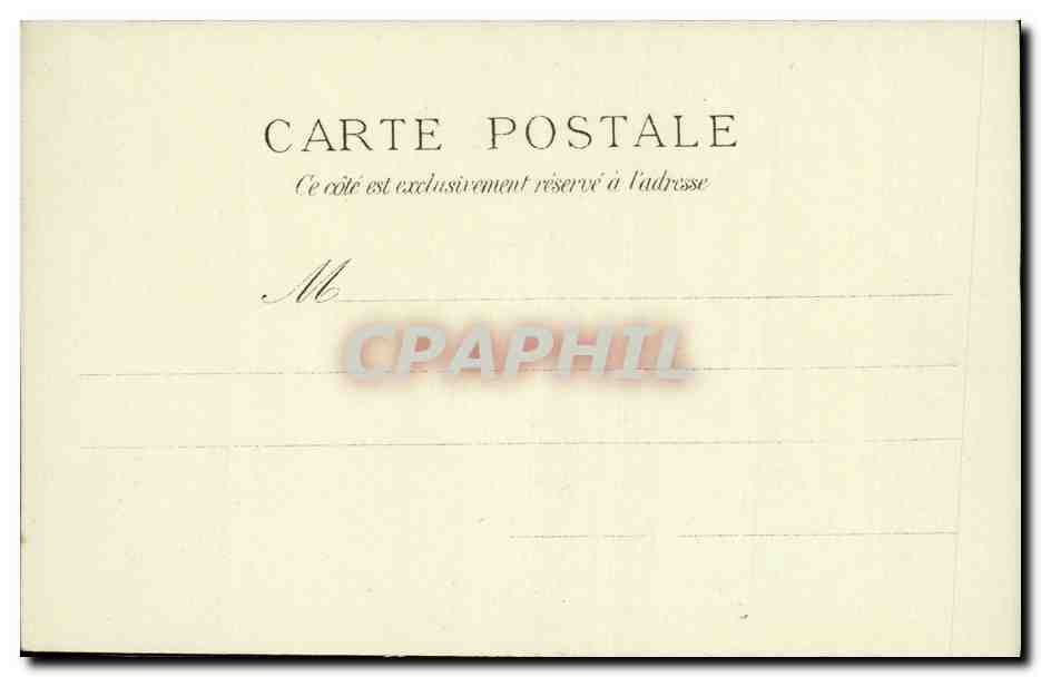 CPA Paris Expostion Universelle 1900 Perspective sur la Seine Peniche Bateau  — Rückseite