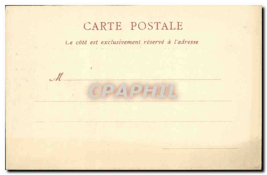 CPA Expoistion Universelle de 1900 Vue sur la Seine prise du Pont Alexandre lll — Verso