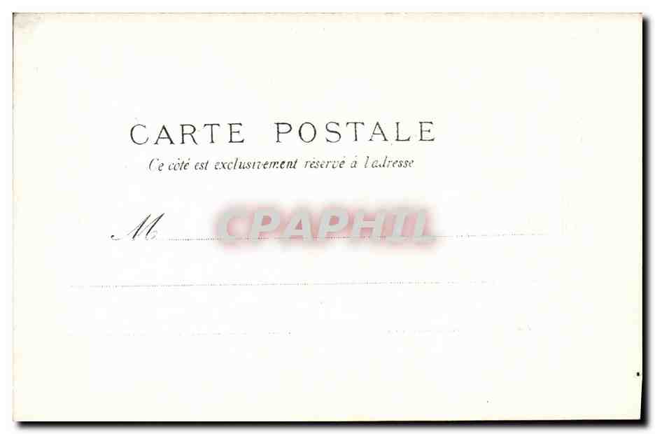 CPA Expoistion Universelle de 1900 La Ville de Paris Bateau — Verso