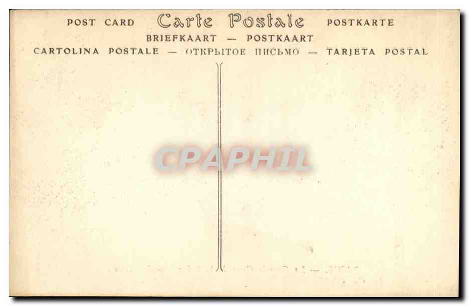 CPA Paris La Grande Crue de la Seine Un pont de la rue Saint Andre des Arts — Rückseite
