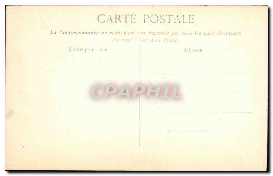 Überschwemmung der Seine — Paris - Die Rue de Lyon — ELD — Rückseite