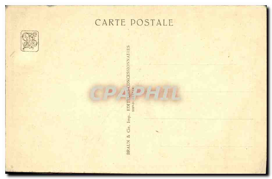 Le Congo Belge — Vue prise du portique des Industries de Luxe vers le Pavillon d'Honneur — Exposition Coloniale Internationale — Paris 1931 — Verso