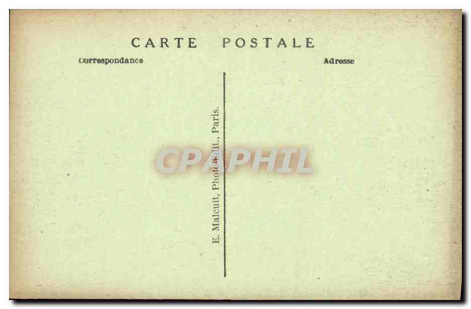 Enghien-les-Bains — Un coin du Parc de l'Établissement thermal — E.M. — Verso