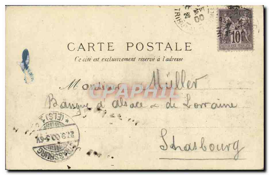 Exposition Universelle 1900 — République Sud Africaine — éditeur non identifié — Rückseite