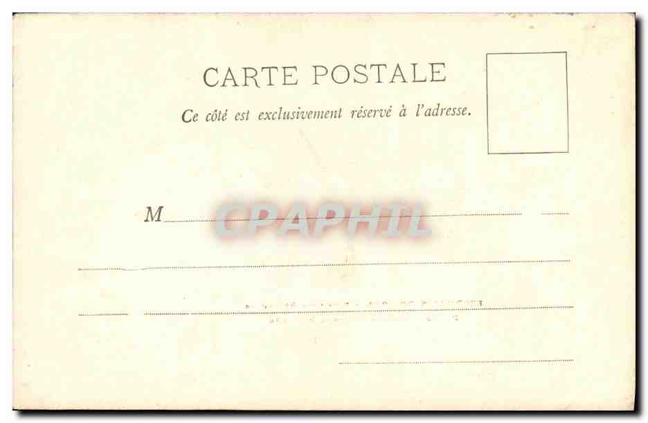 CPA Exposition Pavillons Etrangers Paris 1900 Bosnie Hongrie Grande Bretagne — Verso