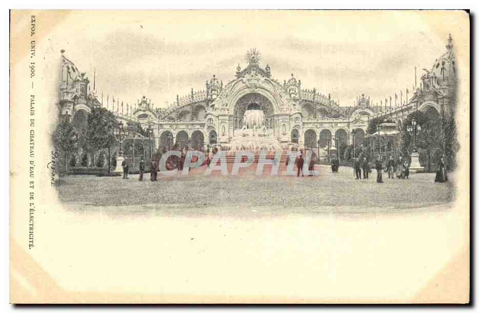 Exposition Universelle 1900 — Palais du Chauffage d'Eau et de l'Électricité — Éditeur : S. D. (S. D. Paris)