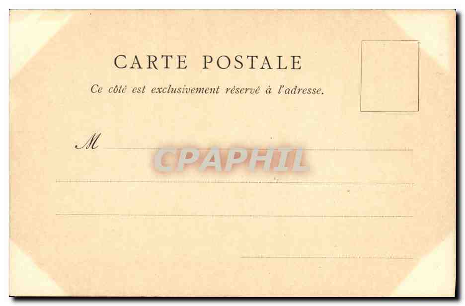 CPA Exposition Universelle Paris 1900 Avenue Nicolas  — Rückseite