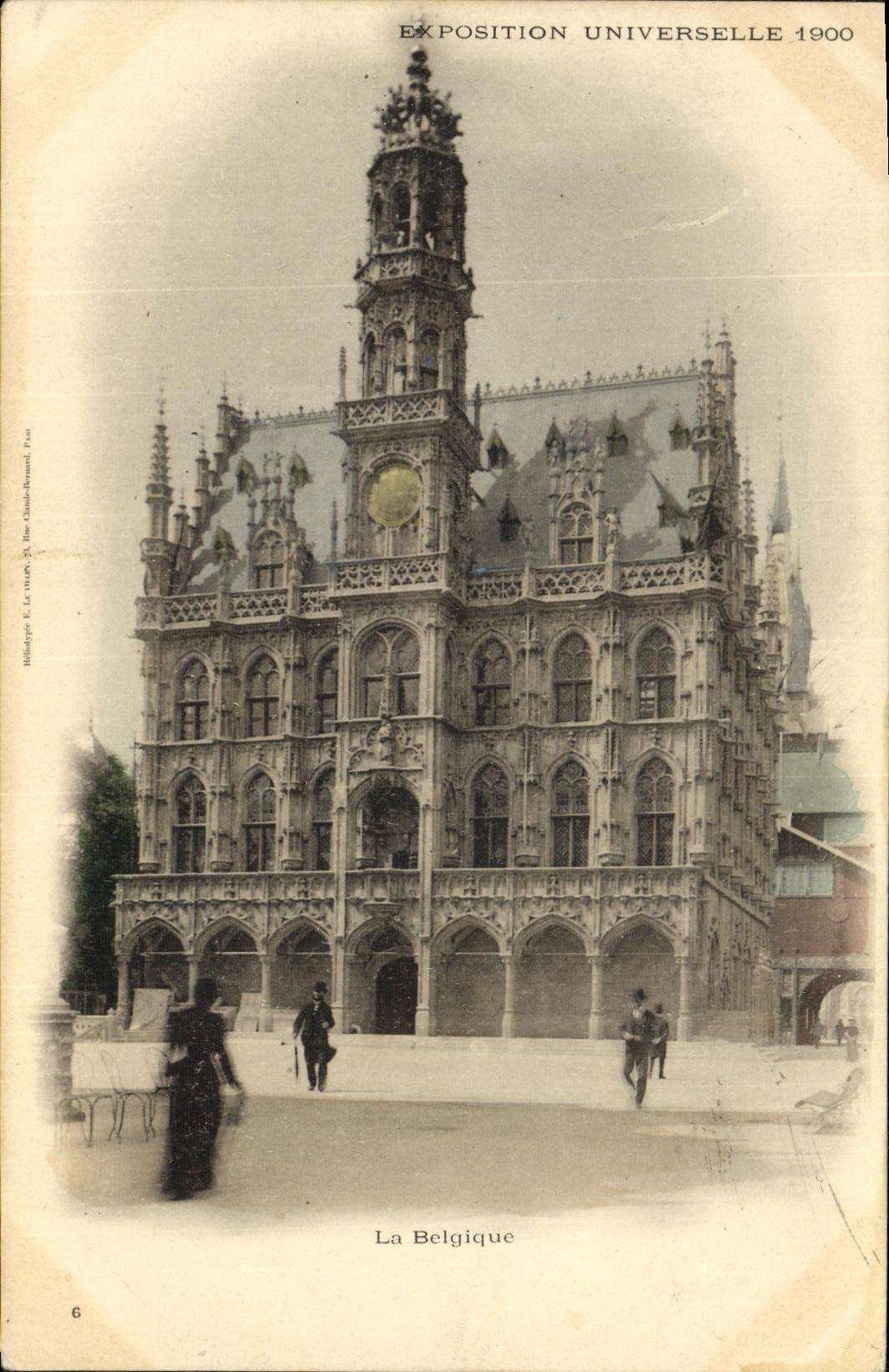 Belgien — Weltausstellung 1900 — Bibliotype K. Le Huc, Paris