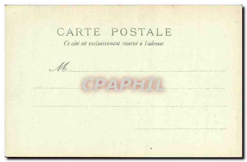 CPA Exposition Universelle Paris 1900 Le Danemark — Verso