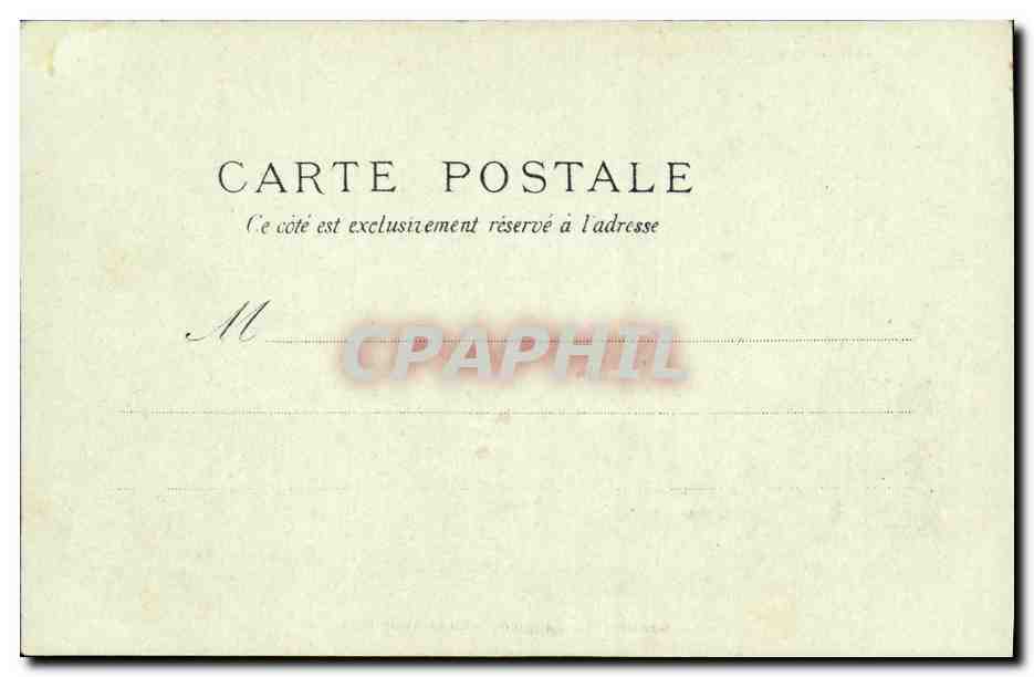 CPA Exposition Universelle Paris 1900 La Bosnie La Grande Bretagne  — Verso