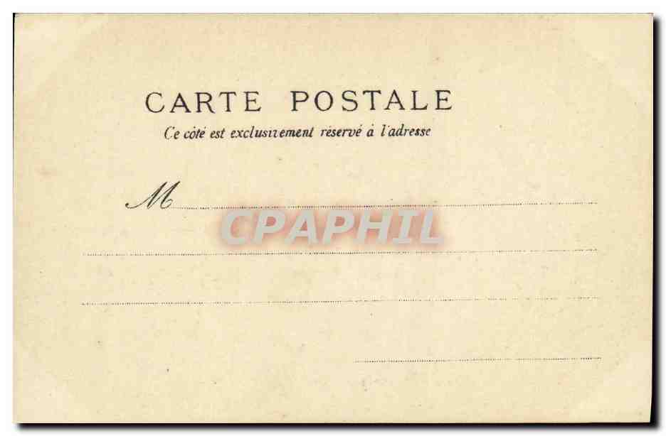 CPA Exposition Universelle Paris 1900 L Algerie  — Verso
