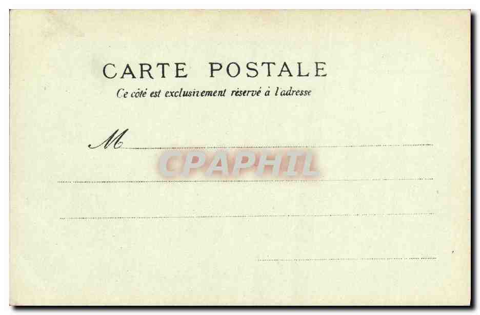 CPA Exposition Universelle Paris 1900 Plate Forme roulante  — Verso