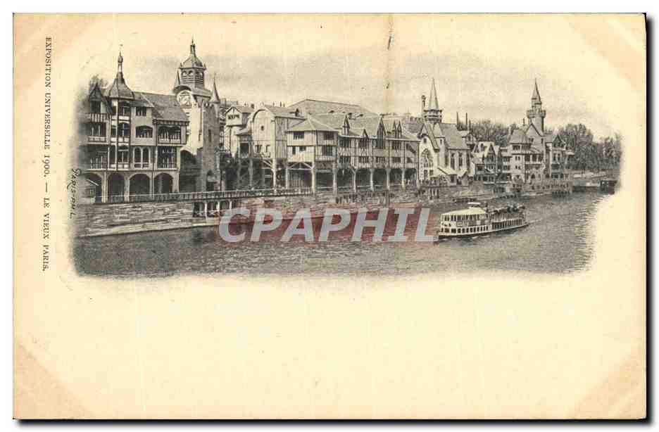 CPA Exposition Universelle Paris 1900 Le Vieux Paris 