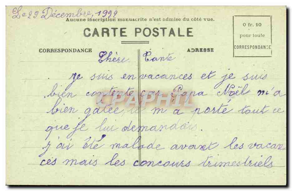 CPA Exposition Coloniale de Marseille 1922 Palais de l Indo Chine Facade Principlae — Verso