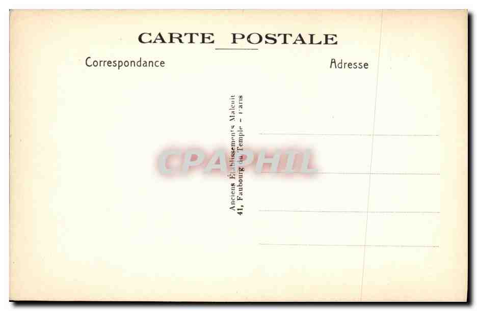 CPA Creteil Le Monument aux Morts et le Cimetiere Militaire Militaria — Rückseite