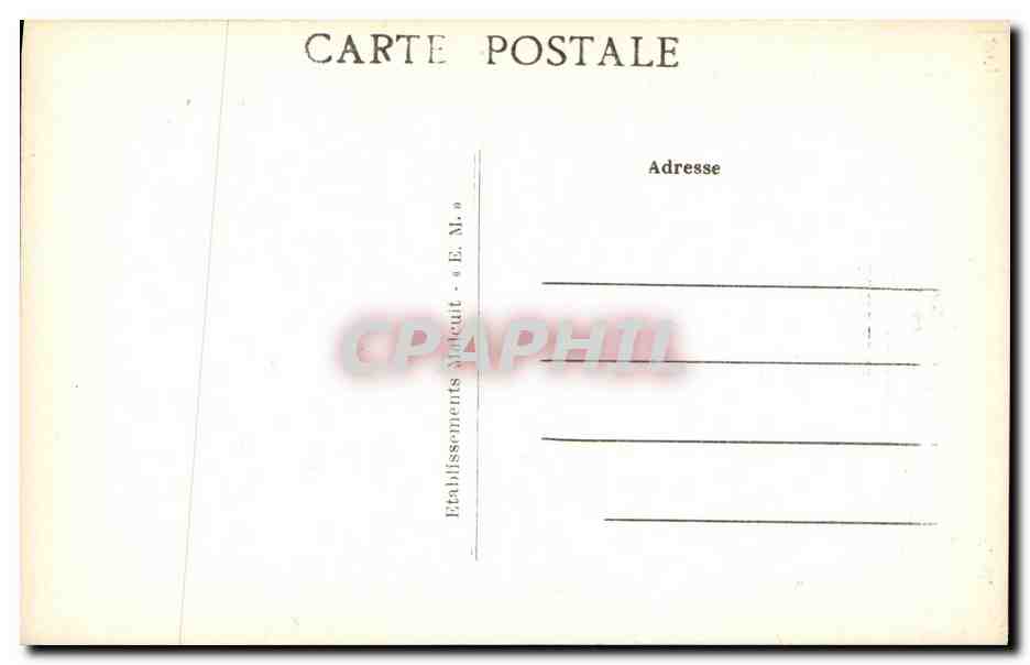 CPA Souvenir Porte Bonheur de Sevres Trefle — Rückseite
