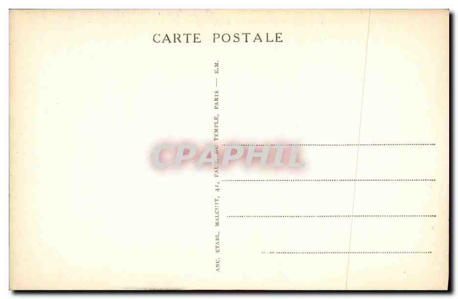 CPA La Garenne Boulevard de la Republique  — Rückseite