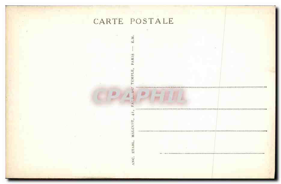 CPA La Garenne Boulevard de la Republique  — Rückseite