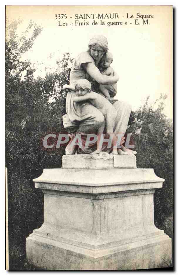 Saint-Maur - Le Square - Les « Fruits de la guerre » - E.M.