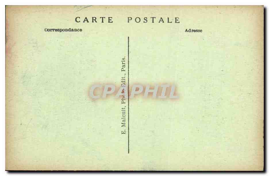 Enghien-les-Bains — Un coin du Parc de l'Établissement thermal — E.M. — Verso