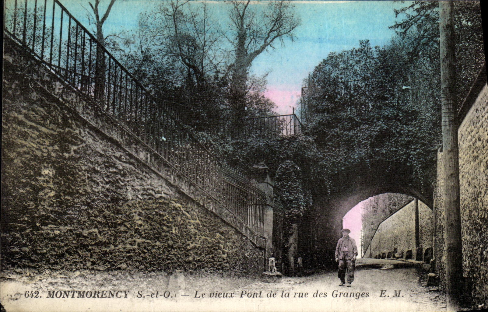 Montmorency (S.-et-O.) — Le vieux Pont de la rue des Granges — E.M. n°642