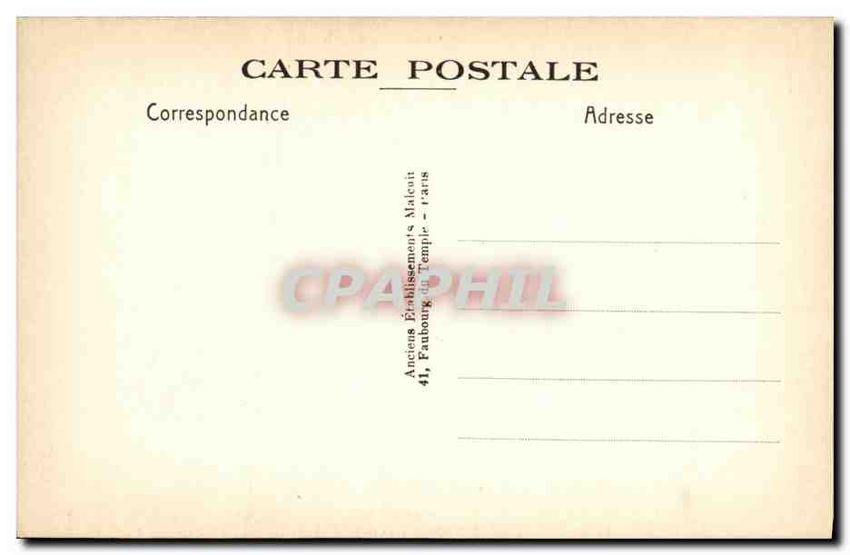 CPA Creteil Le Monument aux Morts et le Cimetiere Militaire Militaria — Rückseite