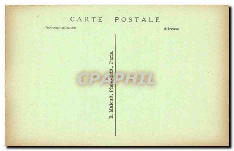 CPA Saint Maur Le Square Les Fruits de la guerre — Rückseite