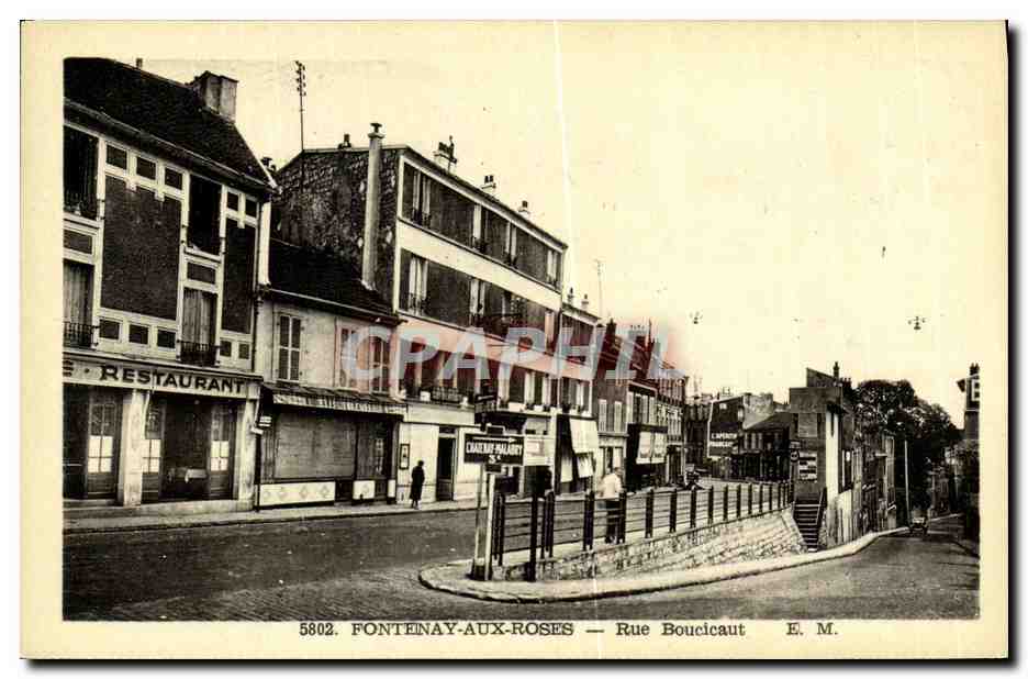 CPA Fontenay aux Roses Rue Boucicaut