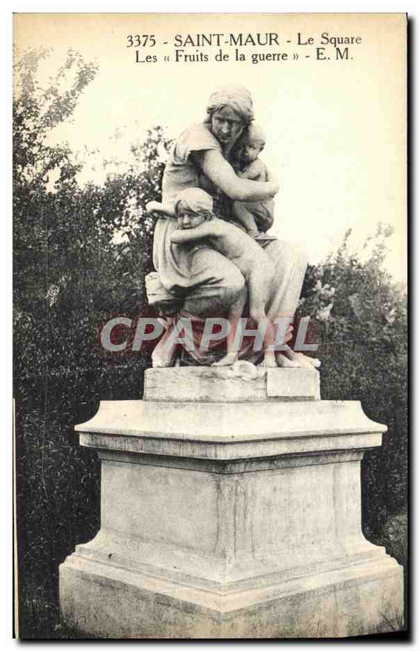 Saint-Maur - Le Square - Les « Fruits de la guerre » - E.M.