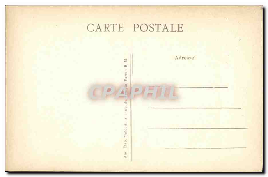 CPA Neuilly sur Seine Boulevard des Sablons — Rückseite