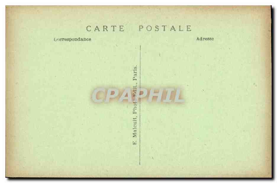 CPA Sevres La Grande Rue et la Rue Cornol — Rückseite
