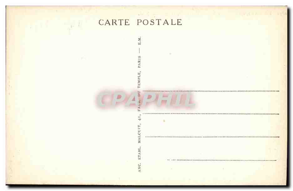 CPA Le Garenne Boulevard de la Republique  — Rückseite
