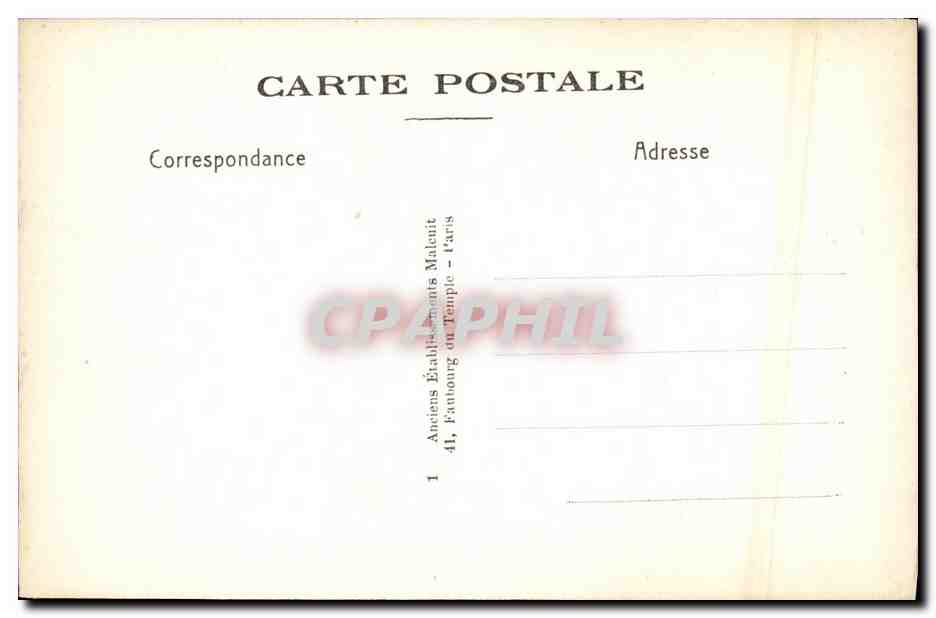CPA Billancourt Le Pont sur le Petit Bras de la Seine  — Rückseite